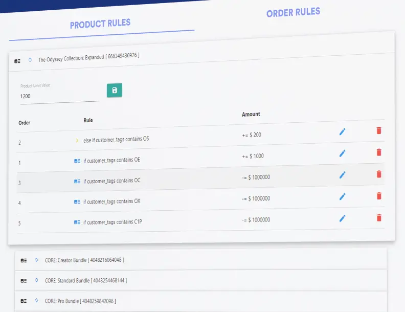 Discount Rules Engine
